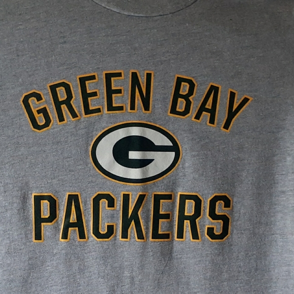 Green Bay Packers boys gray long-sleeve t-shirt - Picture 6 of 8